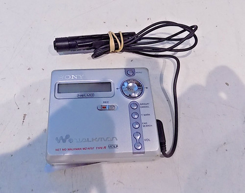 Sony n707 lettore - sony, minidisc