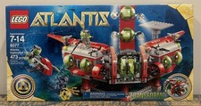 LEGO 8077 Deep Sea Rescue Team Base Atlantis Exploration HQ nuovo sigillato in fabbrica