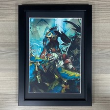 Uomini Lucertola Incorniciata