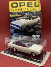 OPEL Rekord C Coupè 1970 scala 1:24 con libretto OPEL COLLEZIONE Hachette NUOVO