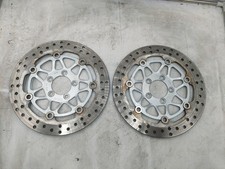 COPPIA DISCHI FRENO ANTERIORE-KAWASAKI Z 750 S ANNO 2005 AL 2006
