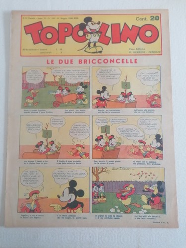 Topolino giornale nerbini - topolino,