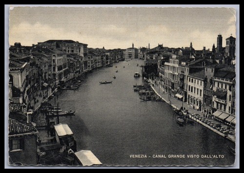 Cartolina venezia - cartolina,