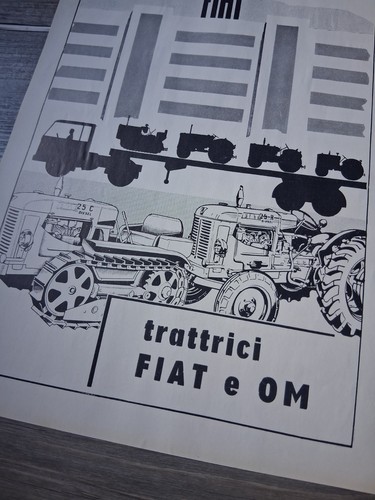 Pubblicità vintage trattori - pubblicità,