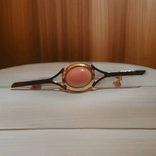 Spilla vintage corallo rosa - spilla,