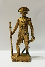 Soldatini uovo Kinder Metallfiguren datati scame USA 1778-2 ottone