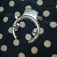 Lucchetto per Bicicletta a Bacchetta o Vinage nuovo Cromato cigno