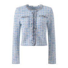 Giacca Corta Elegante Con