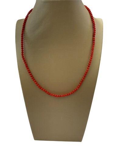 Collana girocollo corallo - girocollo,