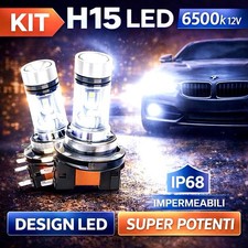 COPPIA LAMPADINE FARI H15 AUTO