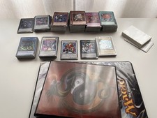 ⭐️ YU-GI-OH LOTTO +550 CARTE 1 EDIZIONE RARE ULTIMATE/FULL ORO + LIBRI DECK ?⭐️