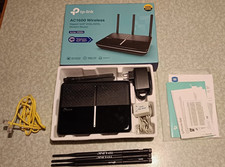 Modem Router TP-Link Archer VR600v AC1600 100Mbps VoIP + 3 antenne 8dBi