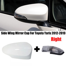 Per Toyota Yaris 2012-2019 Destro Copertura Specchietto Retrovisore + Direzione