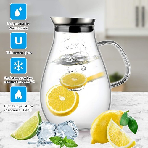 Caraffa acqua vetro litri - caraffa,