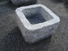 Fioriera quadrata vaso rustico