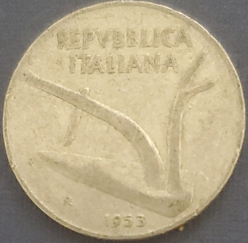 Italy 1953 vintage repvbblica - italy,