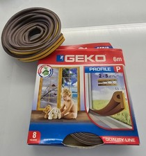 GEKO Parafreddo Espanso Adesiva 5,5x9 mm Lungo 6 Metri + 120cm