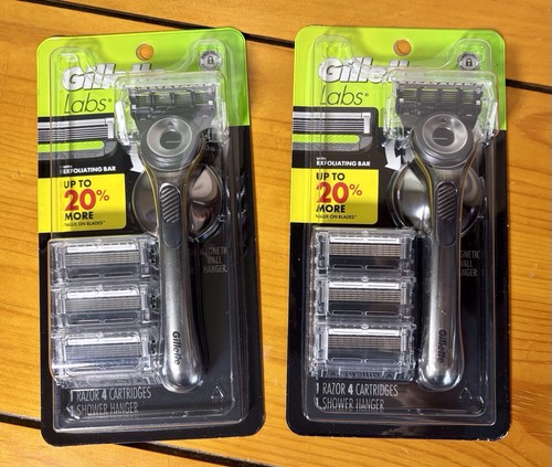 Gillette labs razor - labs, (2-pack)