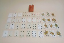 FAUSTO SOLESIO CARTE DA GIOCO INDOVINO Numeri LOTTO Vintage Miniatura ISTRUZIONI