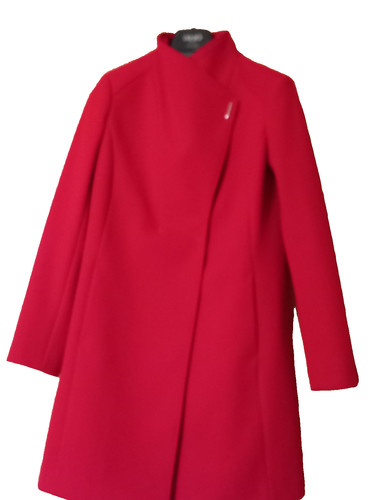 Cappotto rosso liu 42 in - liu.jo,