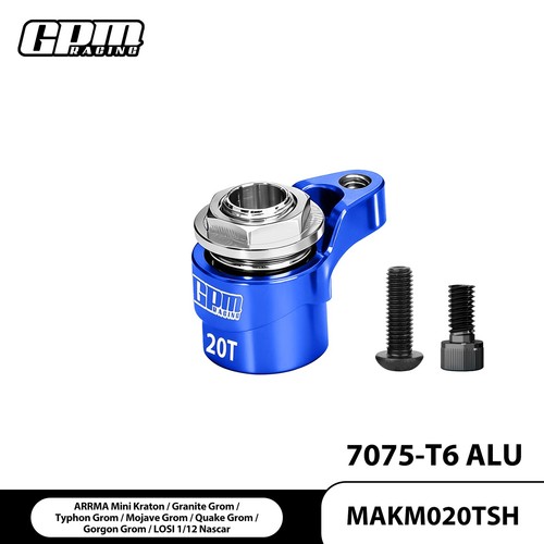 Gpm 7075 lega 20t - 20t, servo