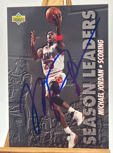 Michael jordan autografato - jordan,