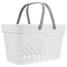  Porta cosmetici in plastica Cestino in plastica Cestino portaoggetti portatile