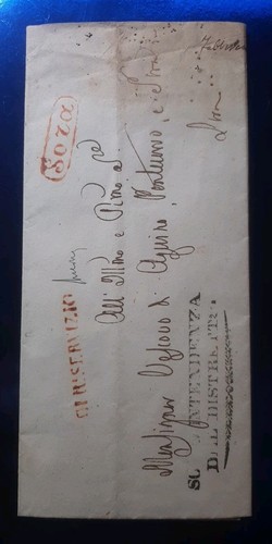 Lotto lettera prefilatelica - lotto,