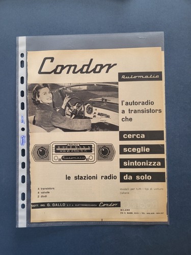Condor autoradio transistors - autoradio,