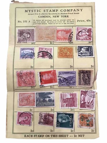 Collezione francobolli esteri