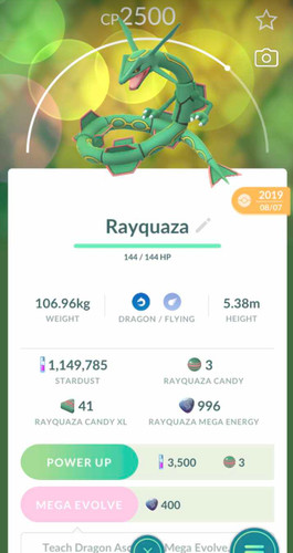 Pokemon trade rayquaza - pokemon,