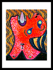 Enrico baj serigrafia - baj, - serigrafia 