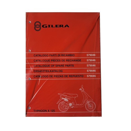 Catalogo ricambi gilera - catalogo, 125
