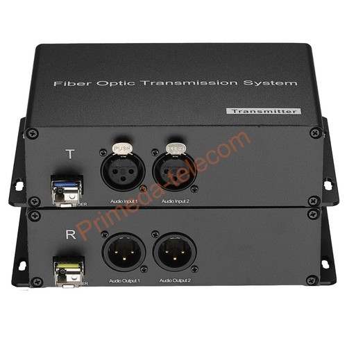 Xlr audio over fiber - xlr,