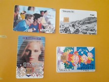 Schede telefoniche internazionali FRANCIA n 4 schede. usate