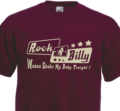 Maglietta roccia billy - maglietta, a