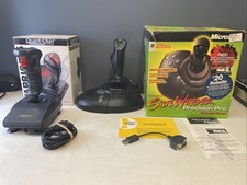Joystick Microsoft Sidewinder Precision Pro con adattatore USB + Quickshot Warrior 5