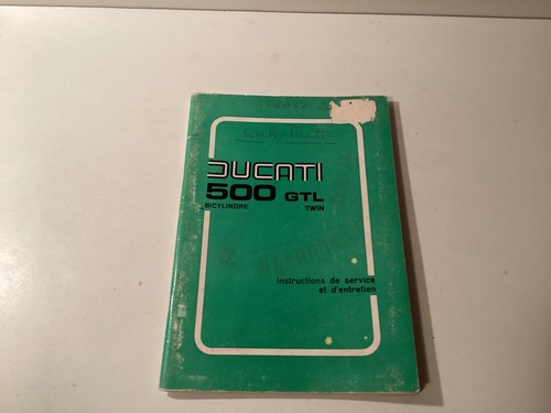 Ducati manuale istruzioni 500