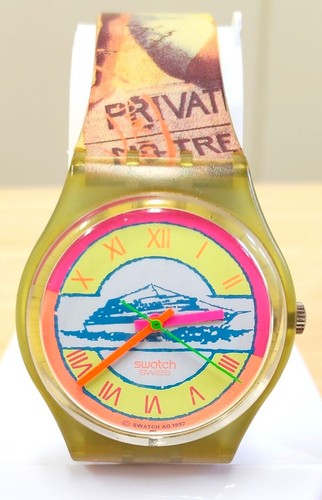 Cartolina epoca swatch gent - d'epoca,