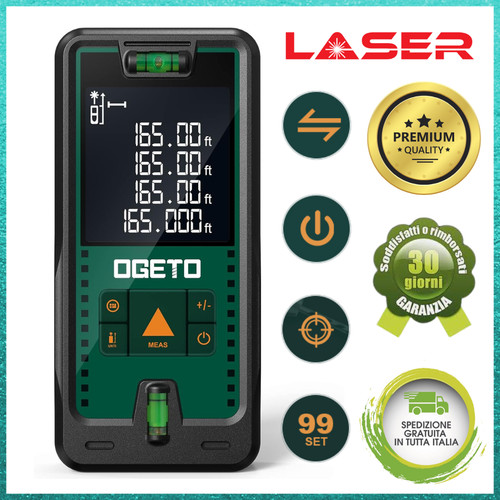 Metro laser 50m misuratore - 50m,
