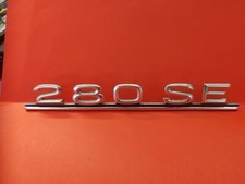 Fregio Scritta Mercedes-Benz 280 SE Originale Badge Logo Stemma