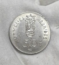 Nuove Ebridi moneta da 50