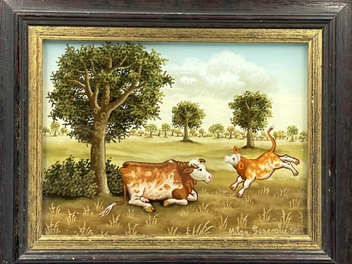 Quadro olio milano - quadro,