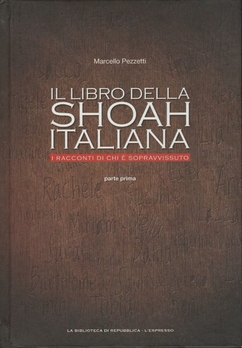 Libro della shoah italiana - libro,