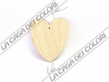 SAGOMA CUORE IN LEGNO -