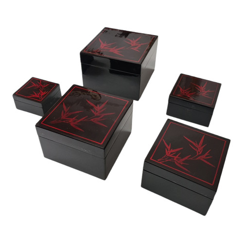 Set scatole cinesi - scatole, laccate