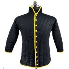 Costume Gambeson Imbottito Armatura Trapuntata Vichinga Medievale Rievocazion...