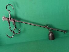 ANTICA BILANCIA STADERA PESASACCHI PESA FERRO BATTUTO PESATA DA 60 A 18 KG. CP53