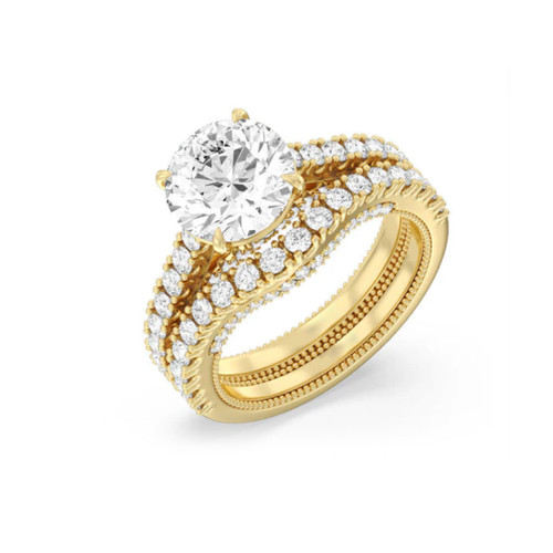 Anello diamante personalizzato - anello,