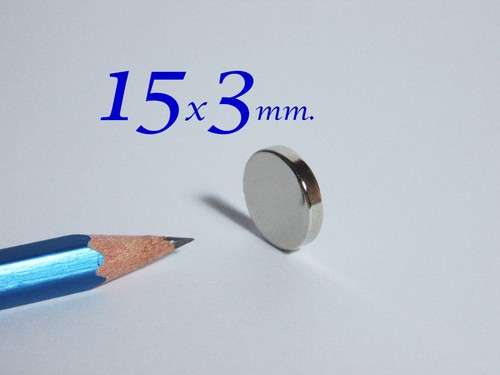 Pezzi 15x3 mm magnete - ,